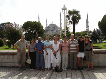 Groep na ooglaserbehandeling in Istanbul